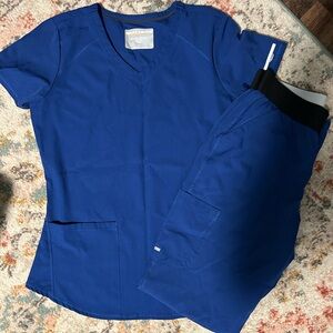 Skechers Women's Blue Scrub Set